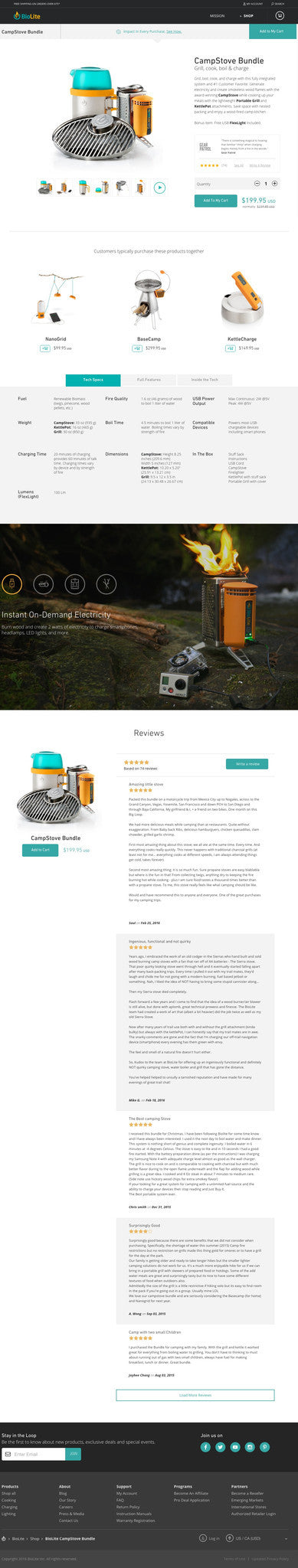 BioLite - Product Page Design