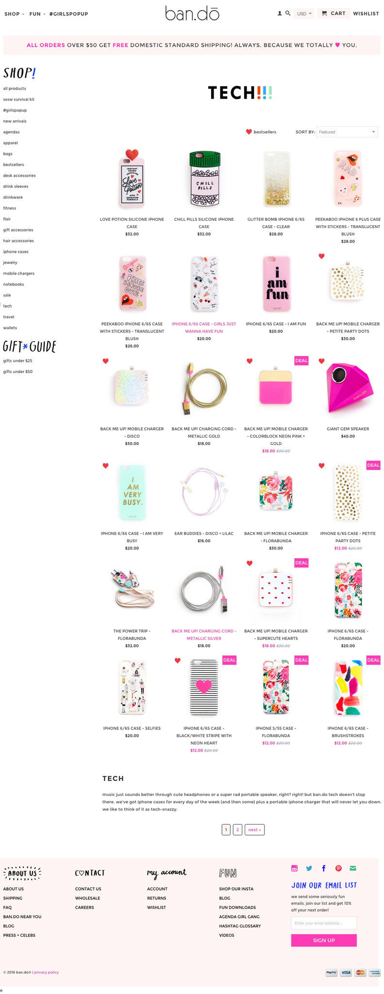 ban.do - Collection Page Design