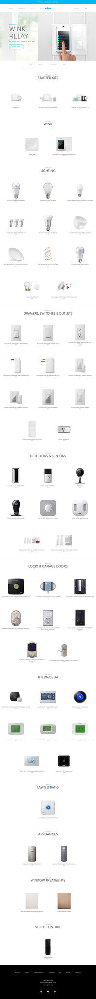 Wink - Collection Page Design